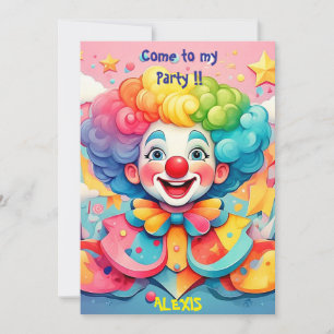 INVITATION " JOYFUL JESTER "