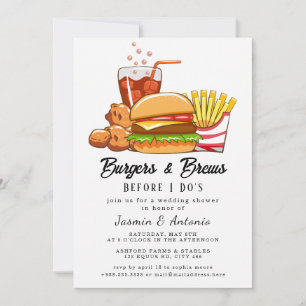 Invitation Juice et Burgers