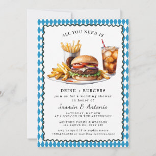 Invitation Juice et Burgers