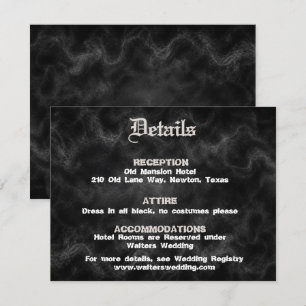 Invitation Jusqu'à ce que la mort nous sépare Réponse au mari