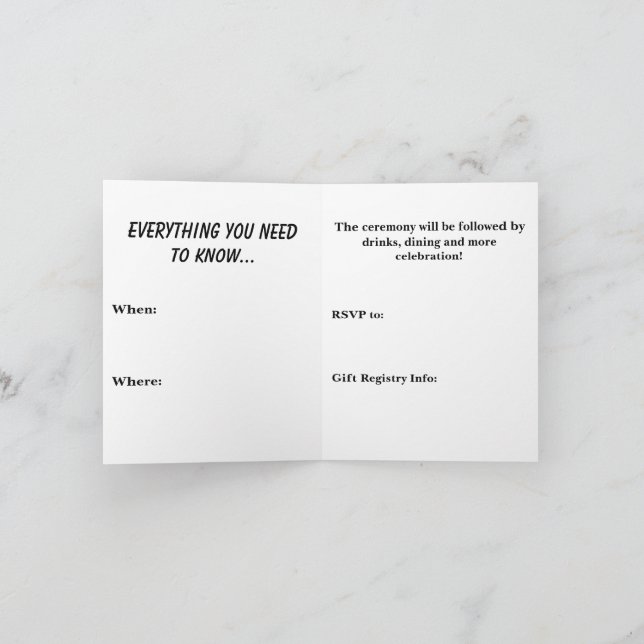 Invitation Jusqu'à la mort (Intérieur)