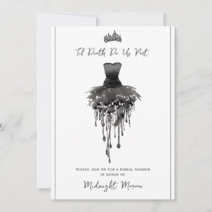 Invitation Jusqu'à la mort faisons-nous partie de la Fête des