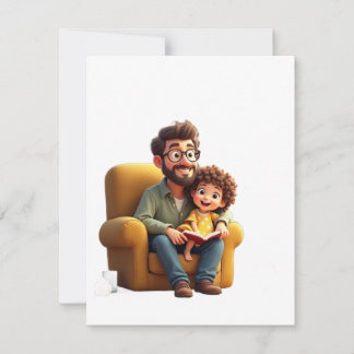 Invitation Juste un père qui soutient toujours