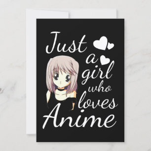 Invitation juste une fille qui aime anime cosplay de mignonet