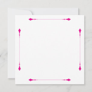 Invitation Kaleidoscope Origami