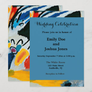 Invitation Kandinski Impression III Concert Peinture Abstrait