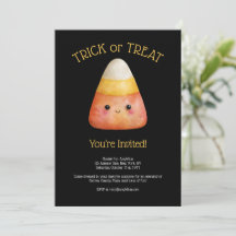 Kawaii Cute Candy Corn Kid Halloween Party