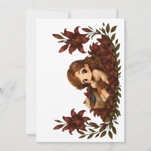Invitation Kawaii Zodiac Neos Vierge