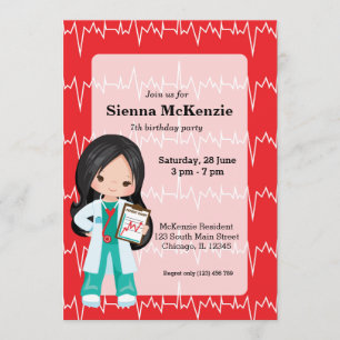 Invitation Kids Doctor