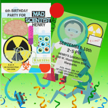 Kids Mad Scientifique Laboratoire scientifique Ann