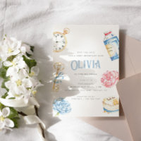 Kids Tea Party Wonderland Anniversaire