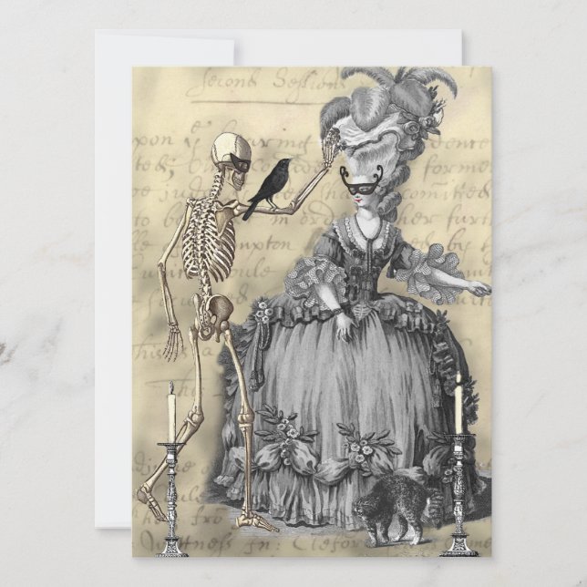 Invitation La Balle Masquerade 2 (Devant)