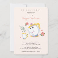 La Belle et la Bête - Baby Shower de Mme Potts