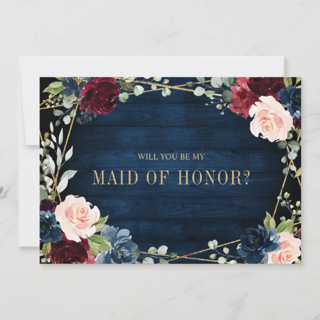 Invitation La Bourgogne Navy Blush va-t-elle être honorée de  (Devant)