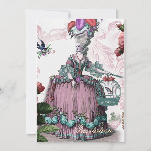 Invitation la cage aux folles 2 (Devant)