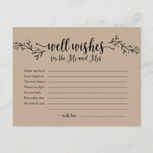 Invitation La calligraphie rustique est une bonne chose pour 