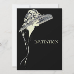 Invitation La Casquette branchée de la Dame