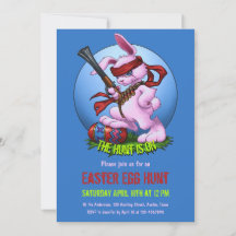 La chasse aux oeufs de Pâques est sur le lapin amu