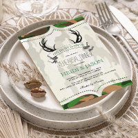 "La chasse est finie" Dîner de répétition en Camo 