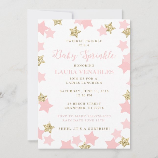 Invitation La coutume arrosent l'invitation pour Mary (Devant)