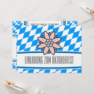 Invitation la culture allemande d'Oktoberfest 