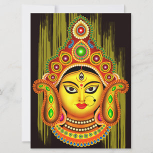 Invitation La déesse Durga (Festival de Dussehra)