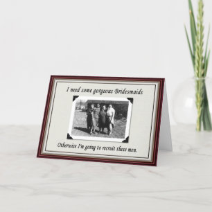 Invitation La demoiselle d'honneur ou a choisi un homme ? -