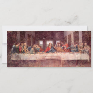 Invitation La Dernière soupe de Léonard de Vinci