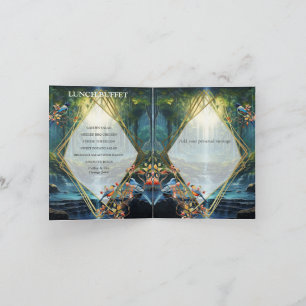 Invitation La destination des chutes d'eau itinérantes de not