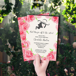 Invitation La grande Fête des mariées Casquette de la dame