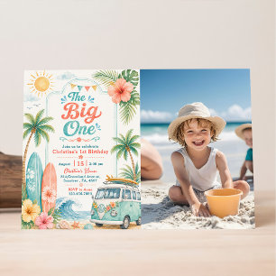 Invitation La Grande Première Plage de Surf 1er Anniversaire