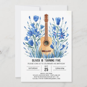 Invitation La guitare du musicien numérique