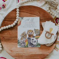 La jungle tropicale Baby Animaux | BABY SHOWER