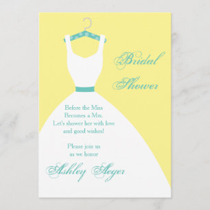 Invitation La Marée des nuptiaux sur le cintre - Jaune, rose 