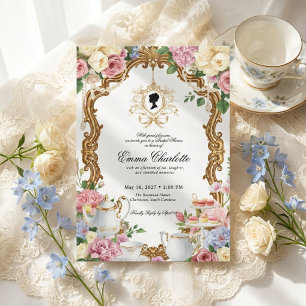 Invitation La mariée de la saison Regency Bridal Shower