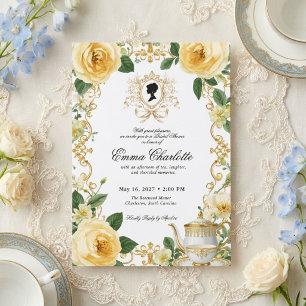 Invitation La mariée de la saison Regency Bridal Shower