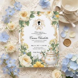 Invitation La mariée de la saison Regency Bridal Shower