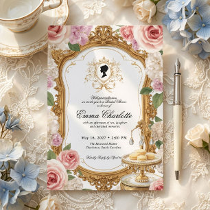 Invitation La mariée de la saison Regency Bridal Shower