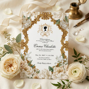 Invitation La mariée de la saison Regency Bridal Shower