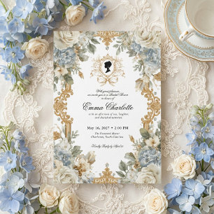Invitation La mariée de la saison Regency Bridal Shower