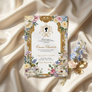 Invitation La mariée de la saison Regency Bridal Shower