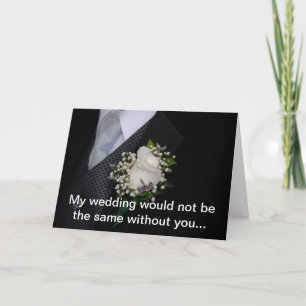 Invitation La meilleure demande d'homme