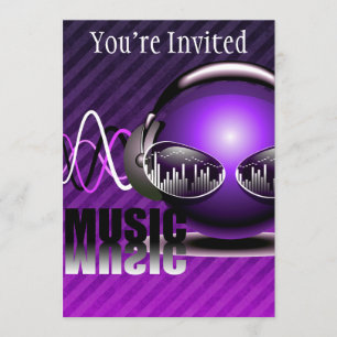 Invitation La Musique Qui Tombe Dans Mes Oreilles