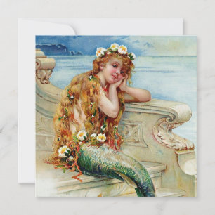 Invitation « La Petite Sirène » par E S Hardy