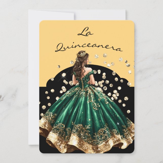 Invitation La Quinceanera (Devant)
