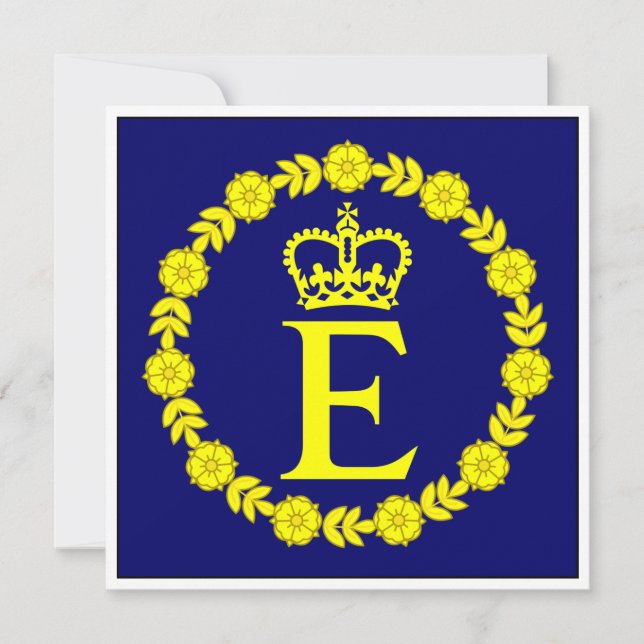 Invitation La Reine Elizabeth (Devant)
