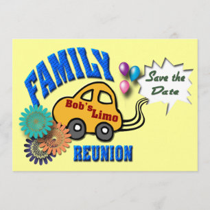 Invitation La Réunion de famille