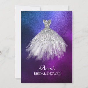 Invitation *~* La robe de mariée de la Fête de l'mariée Ombre