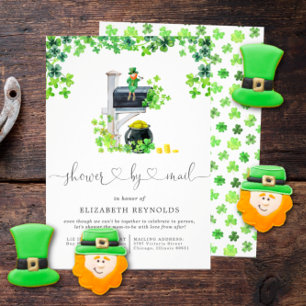 Invitation La Saint-Patrick   Baby Shower par la Poste