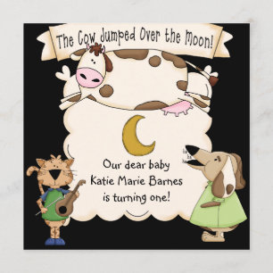 Invitation La vache s'est cognée au-dessus de la lune Invitat